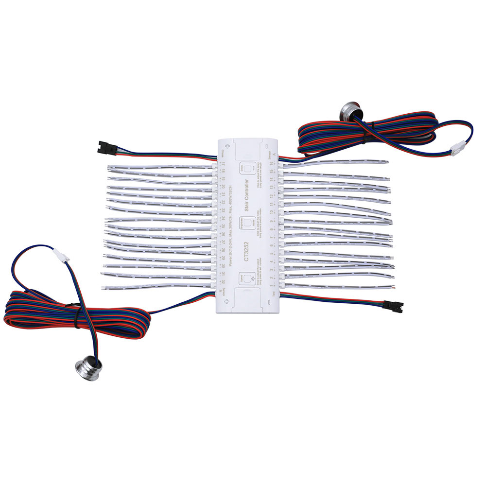 CT3288 DC12-24V Smart Sensor 32-way Steps LED controller CT3288 DC12-24V Smart Sensor 32-way Steps LED controller